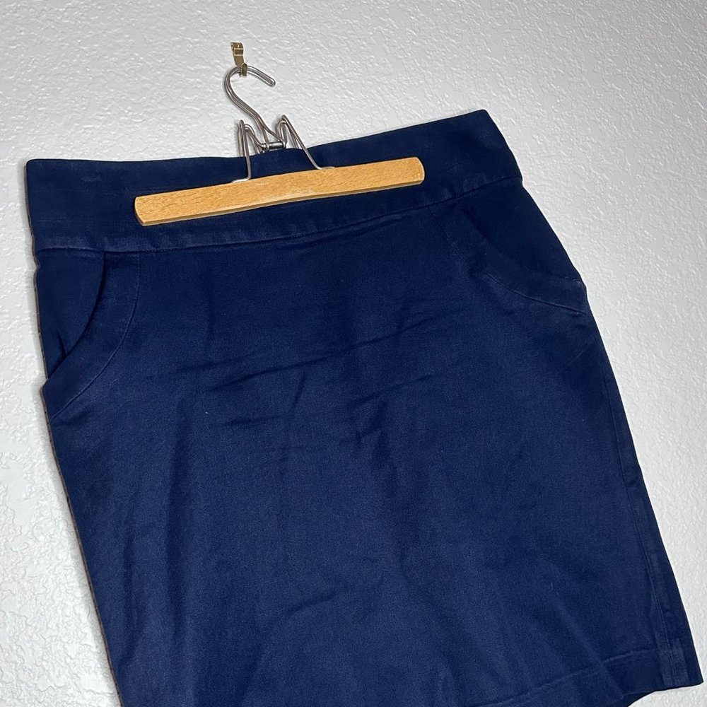 Banana Republic Dark Blue Pencil Skirt – Size 8